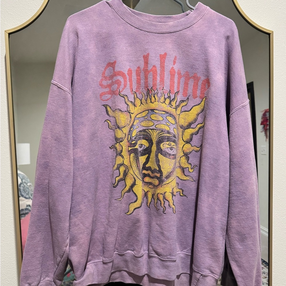 Urban Outfitters Purple Sublime Sweatshirt